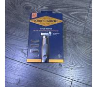 King C Gillette - STYLE MASTER - One Tool Trim, Shave & Edge To Perfection NEW