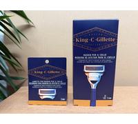 King C. Gillette Neck Razor and extra Razor Refills Precision for men It/Es