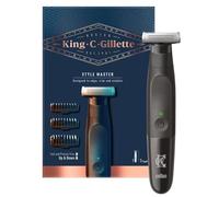 King C. Gillette Style Master Men's Wireless Beard Trimmer for Adjusting, Trimming and Shaving Uncultivated Beard with 4D Blade and 4 Combs of 1, 2, 3 and 5 mm