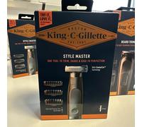 King C Gillette - STYLE MASTER - One Tool Trim, Shave & Edge To Perfection NEW