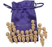 King Cake Babies Bakers Dozen Set with Gift Bag and 13 Sweet Baby Jesus Figurines