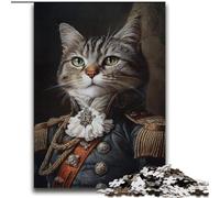 King Cat 2000 Piece Jigsaw Puzzles, Stress Reliever Staycation Kill Time with Matching Poster And Trivia Sheet (70x100cm)