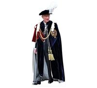 King Charles Cardboard Cutout (178cm x 74cm) | Life Size Cardboard Cutout | Celebrity Cutout for Parties and Decor