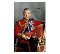 King Charles III Autograph Signed A4 Photo Print