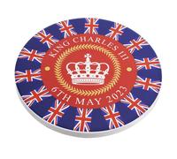 King Charles III Coronation Coaster - P7302