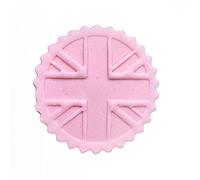 King Charles III Coronation Union Jack Cookie Cutter and Stamp Icing Cookie Decoration Cake (6cm)