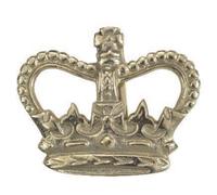 King Charles III Crown Brass Door Knocker 12cm