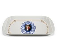 King Charles III Portrait Memorabilia King's Coronation Commemorative Small Tray Souvenirs Gift His Majesty 21x14cm
