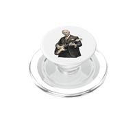 King Charles Playing Electric Guitar Rock Music UK England PopSockets PopGrip for MagSafe