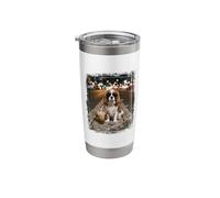King Charles Spaniel Urban Night Cool Stainless Steel Insulated Tumbler