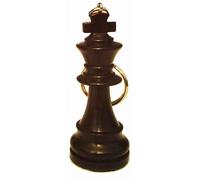 King Chess Keyring (Brown)