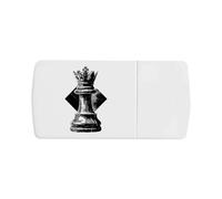 'King Chess Piece' Pill Box with Tablet Splitter (PI00034887)
