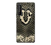 King Cobra Snake Skin Graphic Printed Case Cover For Sony Xperia 1 II