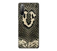King Cobra Snake Skin Graphic Printed Case Cover For Sony Xperia 10 II