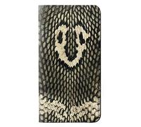 King Cobra Snake Skin Graphic Printed PU Leather Flip Case Cover For Sony Xperia XA2