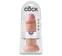 King Cock 10" Dildo (25 cm, Flesh)