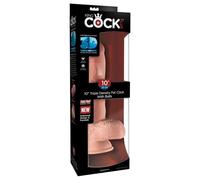 King Cock Plus 10 Inch Triple Density Fat Cock With Balls