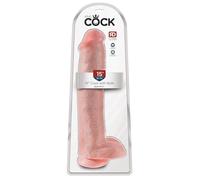 King Cock 15" Cock with Balls Light 38 cm