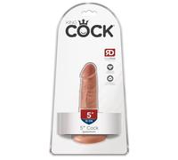King Cock 5" Cock Tan 12 cm