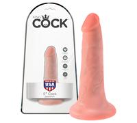 King Cock 5 Dildo (5 inches) - Natural