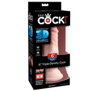 King Cock 6" Triple Density Cock Light 6 Inch