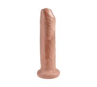 King Cock 7" Uncut Tan 7 Inch