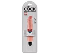 King Cock 7" Vibrating Stiffy Light 7 Inch