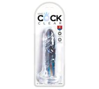 King Cock 6" Cock Clear 6 Inch