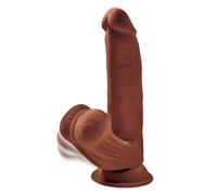 King Cock Plus 8" Triple Density Cock with Swinging Balls