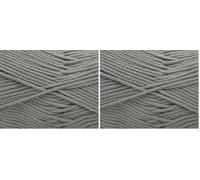 King Cole 100g Cottonsoft DK 782 Silver (Pack of 2)