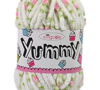 King Cole 1274746 Yummy Pink Rose Yarn - 120M, 50g