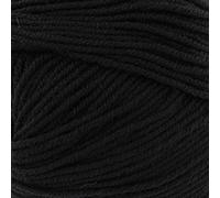 King Cole 1432611 Luxury Merino DK Black Yarn - 140M, 50g