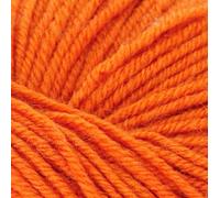 King Cole 1432638 Luxury Merino DK Orange Yarn - 140M, 50g