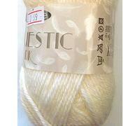King Cole 1442641 Majestic DK White Yarn - 121M, 50g
