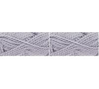 King Cole 1864447 Timeless Super Chunky Silver Mist Yarn - 85M, 100g (Pack of 2)