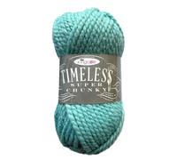 King Cole 1864453 Timeless Super Chunky Turquoise Yarn - 85M, 100g