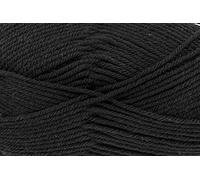 King Cole 1984636 Ultra Soft Chunky Black Yarn - 145M, 100g