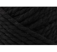 King Cole 200g Macrame King Cotton Recycled Yarn 3mm Cord Macrame 100% Cotton boisterous Black 5143