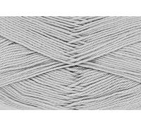 King Cole 2023525 Cottonsmooth DK Silver Yarn - 200M, 100g
