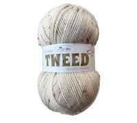 King Cole 2033027 Big Value Tweed DK Oatmeal Yarn - 290M, 100g