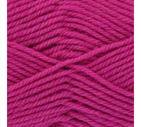 King Cole 2245046 Wool Aran Raspberry Yarn - 180M, 100g