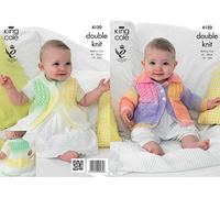 King Cole 4120 Knitting Pattern Coast to Knit in King Cole Melody DK