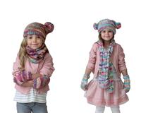 King Cole 4391 Knitting Pattern Snood, Hats, Mittens, and Scarf in Bamboozle