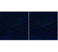 King Cole 513508 Fashion Aran 100 Navy Blue Yarn - 200M, 100g (Pack of 2)