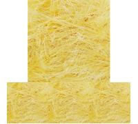 King Cole 543064 Tinsel Chunky Easter Yellow Yarn - 70M, 50g (Pack of 4)