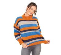 King Cole 5949 Knitting Pattern Womens Easy Knit Striped Sweaters in Big Value Chunky