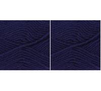 King Cole 60025 Merino Blend DK French Navy Yarn - 104M, 50g (Pack of 2)