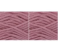 King Cole 64030 Big Value Super Chunky Pink Yarn - 81M, 100g (Pack of 2)