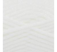 King Cole 641758 Big Value Super Chunky White Yarn - 81M, 100g