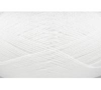 King Cole 673482 Big Value 4Ply White Yarn - 439M, 100g